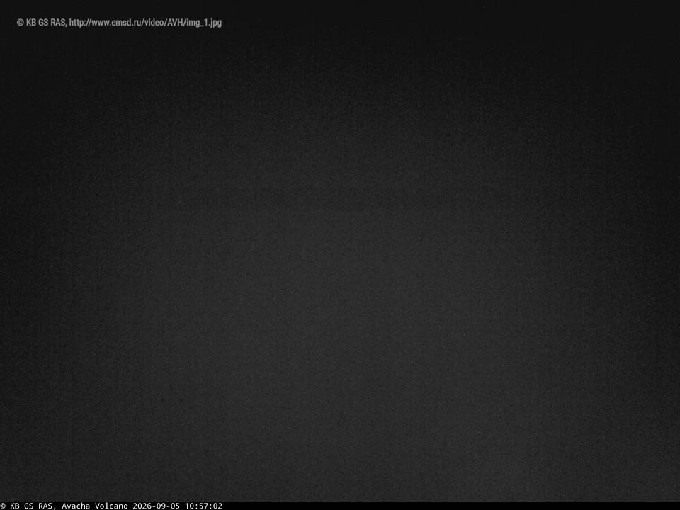 Вид со склона вулкана Корякский