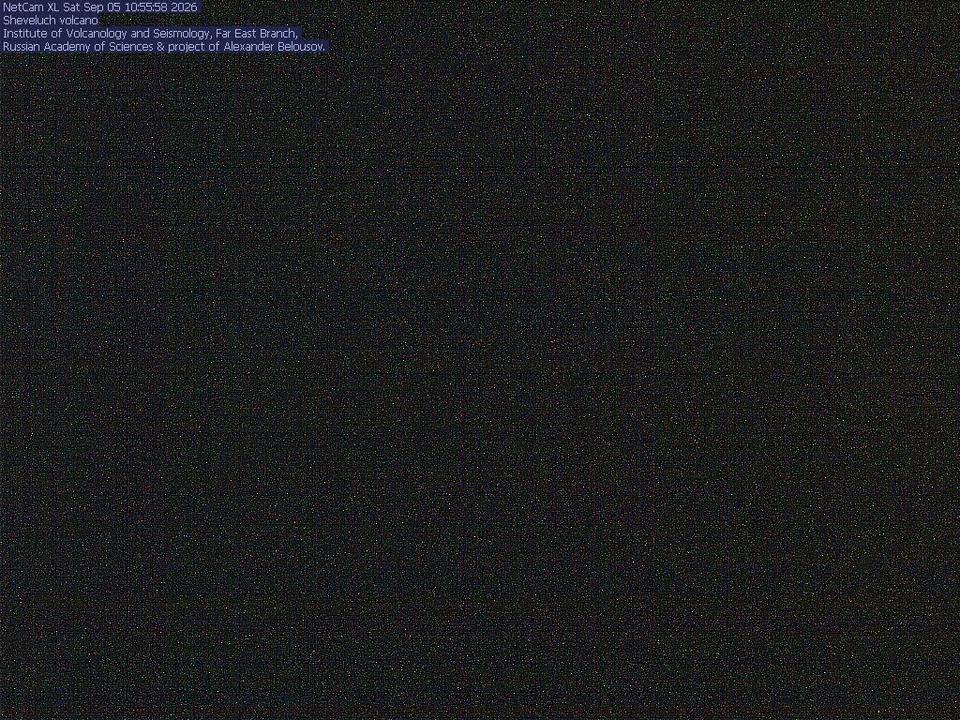 Вид с Камчатской вулканологической станции им. Ф.Ю. Левинсона-Лессинга (поселок Ключи, 45 км на юго-юго-запад от вулкана)